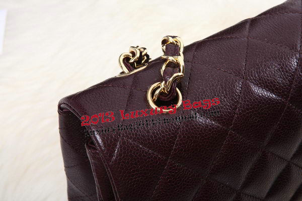 Chanel 2.55 Series Flap Bag Original Cannage Pattern Leather A1112 Burgundy