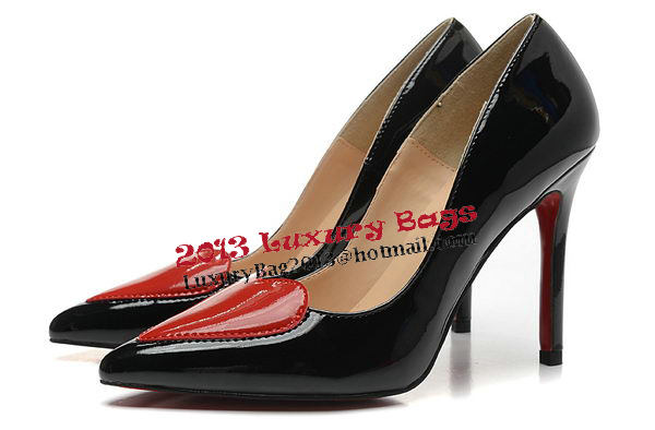 Christian Louboutin 100mm Pump Patent Leather CL1496 Black