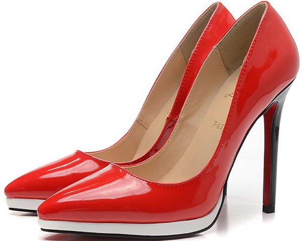 Christian Louboutin 120mm Pump Patent Leather CL1500 Red