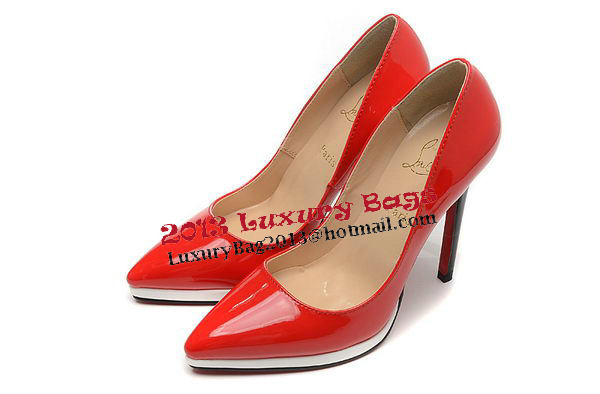 Christian Louboutin 120mm Pump Patent Leather CL1500 Red