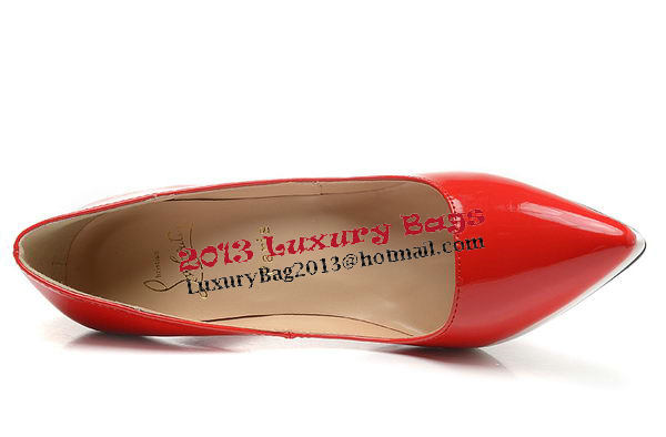 Christian Louboutin 120mm Pump Patent Leather CL1500 Red
