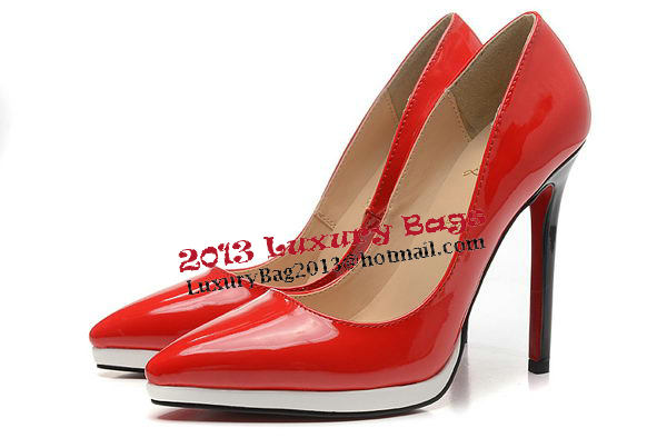 Christian Louboutin 120mm Pump Patent Leather CL1500 Red