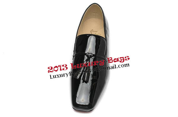 Christian Louboutin Casual Shoes Patent Leather CL900 Black