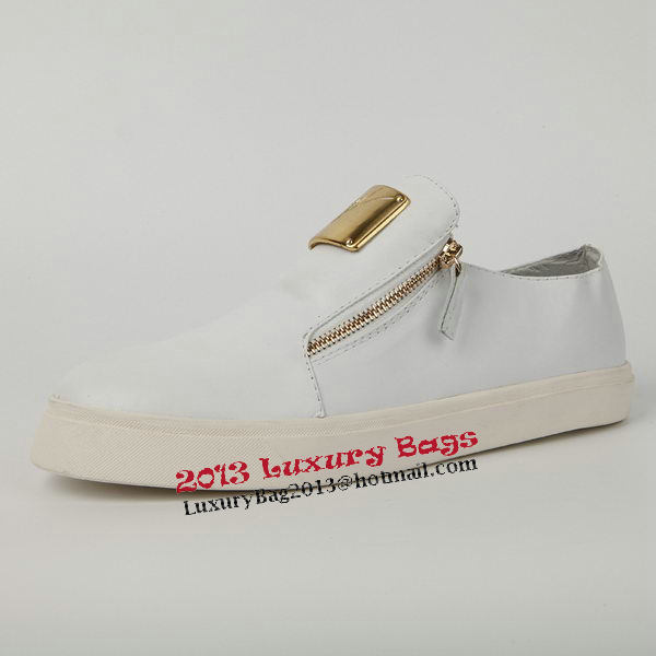 Giuseppe Zanotti Casual Shoes Sheepskin Leather GZ0384 White