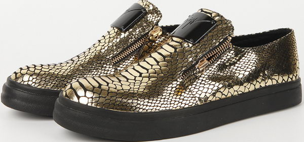 Giuseppe Zanotti Casual Shoes Snake Leather GZ0382 Gold