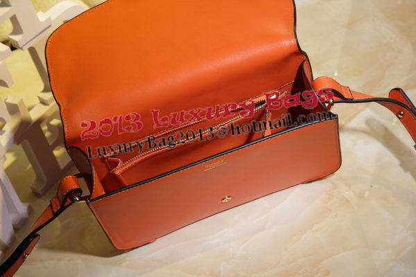 Hermes Cherche Midi Bag Calfskin Leather H1518 Orange