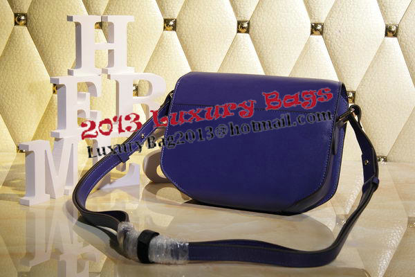 Hermes Cherche Midi Bag Calfskin Leather H1518 Royal
