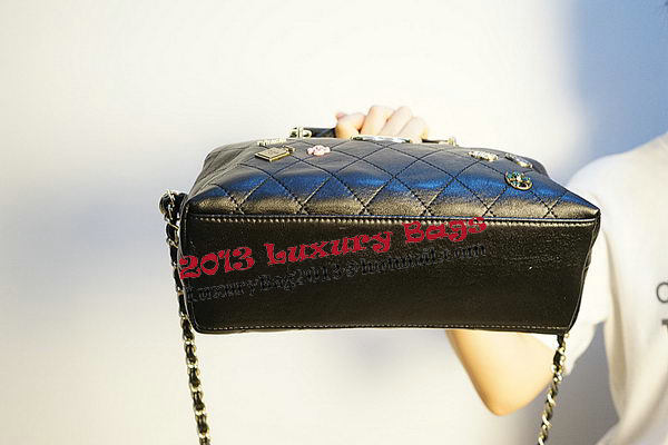 Chanel Shopper Tote Bags Sheepskin Leather CHA3619 Black
