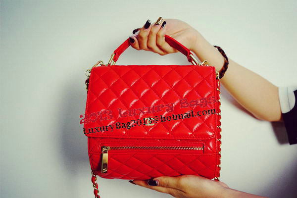 Chanel Shopper Tote Bags Sheepskin Leather CHA62882 Red