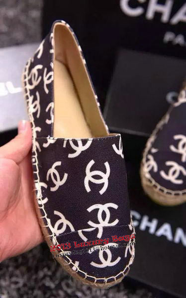 Chanel Espadrilles Canvas CH1108LRF Black