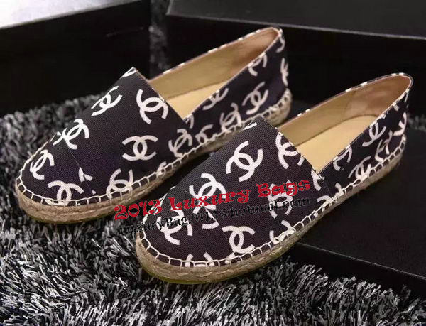 Chanel Espadrilles Canvas CH1108LRF Black