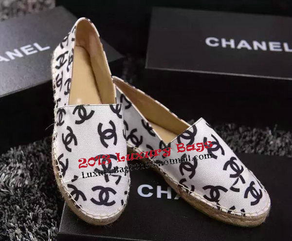 Chanel Espadrilles Canvas CH1108LRF White