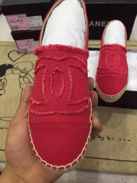 Chanel Espadrilles Canvas CH1270LRF Red