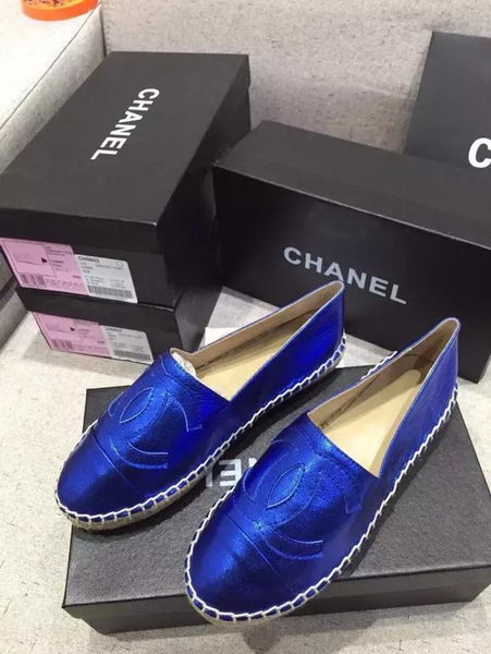 Chanel Espadrilles Leather CH1115LRF Blue