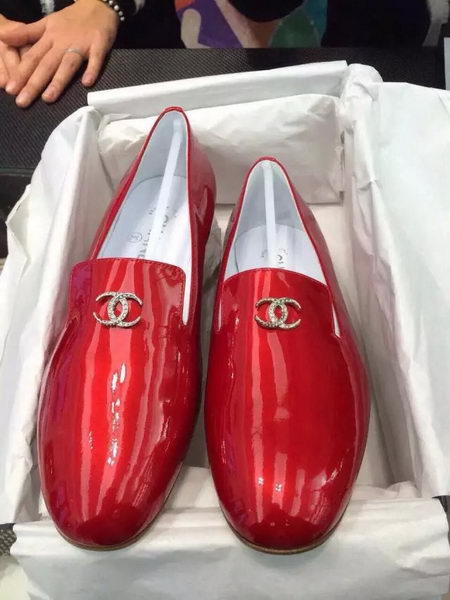 Chanel Flat Patent CH1292VT Red