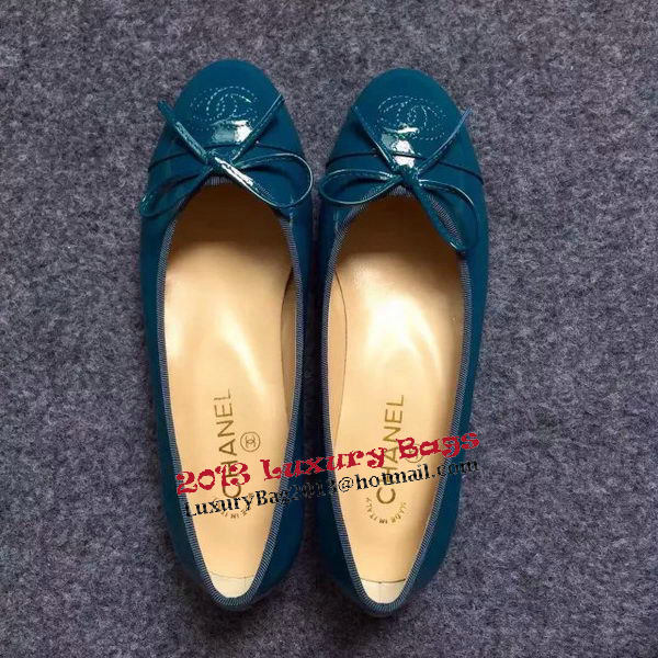 Chanel Leather Ballerina CH1223FK Blue