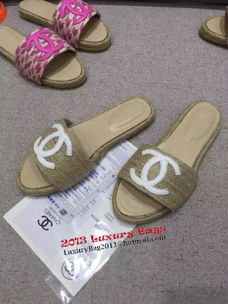 Chanel Slipper CH11228LRF Apricot