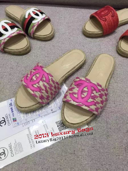 Chanel Slipper CH11228LRF Rose