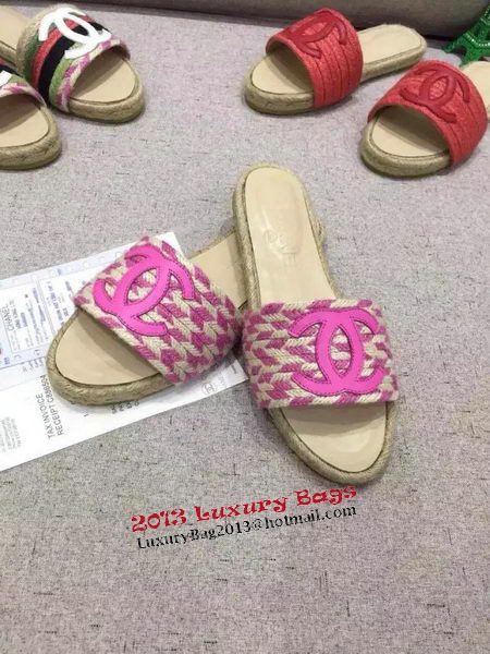 Chanel Slipper CH11228LRF Rose