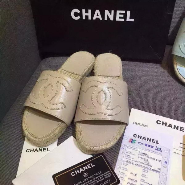 Chanel Slipper CH11241LRF Apricot