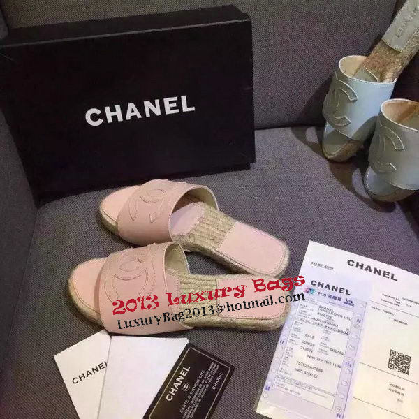 Chanel Slipper CH11241LRF Pink