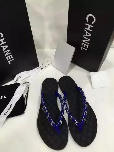Chanel Thong Sandal CH1213TZ Blue