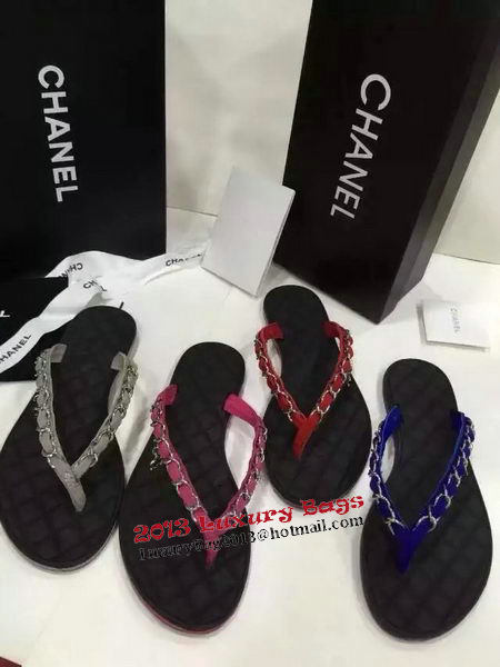 Chanel Thong Sandal CH1213TZ Grey