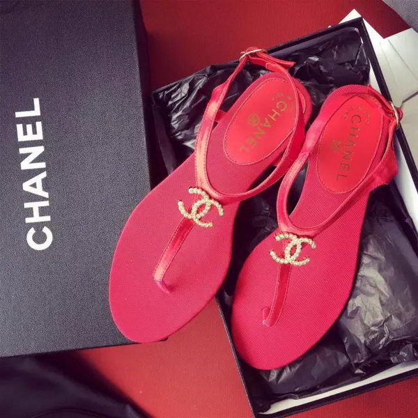 Chanel Thong Sandal CH1268VT Rose