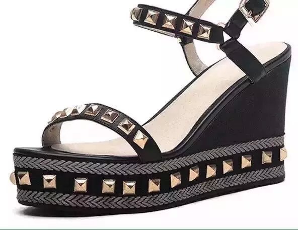 Giuseppe Zanotti Wedges Sandals GZ0385 Black