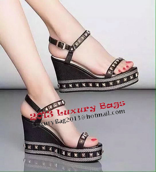 Giuseppe Zanotti Wedges Sandals GZ0385 Black