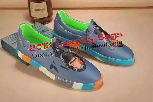 Givenchy Casual Shoes Leather GI33HT Grey