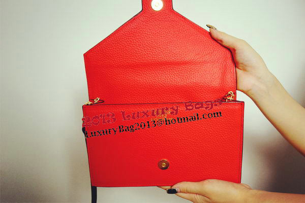 Hermes Litchi Leather Flap Shoulder Bag H201519