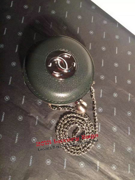 Chanel Plexiglass Globe Clutch Bag Green