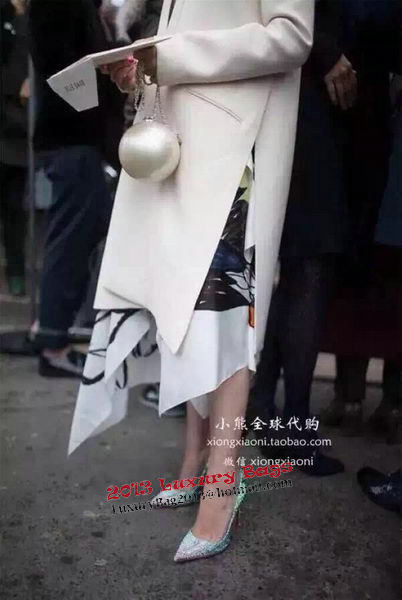 Chanel Plexiglass Pearl Clutch Bag R14 White