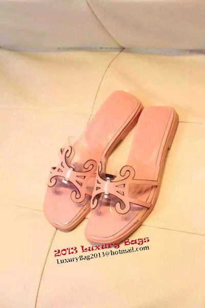 Hermes Slipper PVC HO0503 Pink