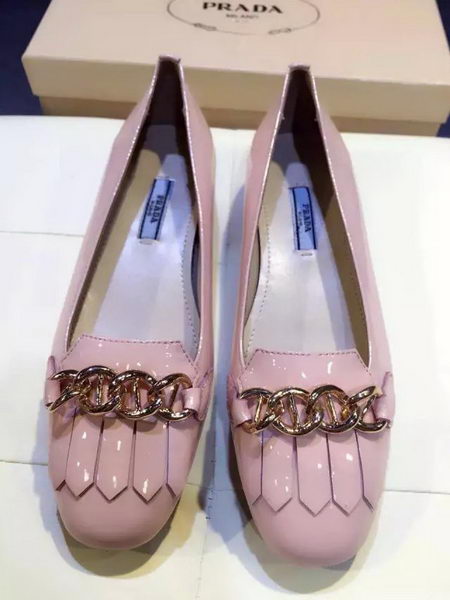 Prada Ballerina Patent Leather PD442 Pink