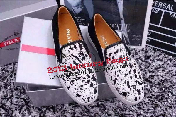 Prada Casual Shoes Sudde Leather PD425 White