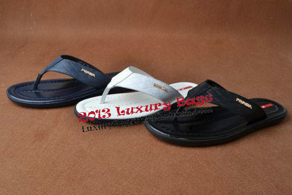 Prada Flip-Flop Sheepskin Leather PD409 Royal