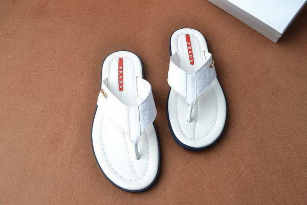 Prada Flip-Flop Sheepskin Leather PD409 White