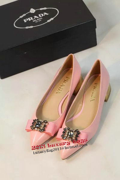 Prada Pump Patent Leather PD398 Pink