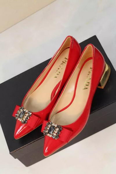 Prada Pump Patent Leather PD398 Red