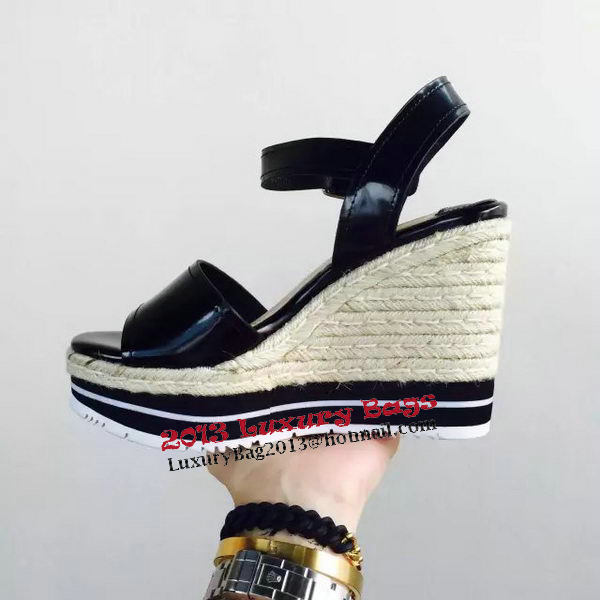 Prada Wedges Sandal PD451 Black