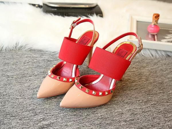 Valentino Canvas Pump VT456 Red