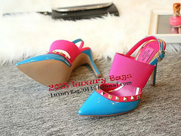 Valentino Canvas Pump VT456 Rose