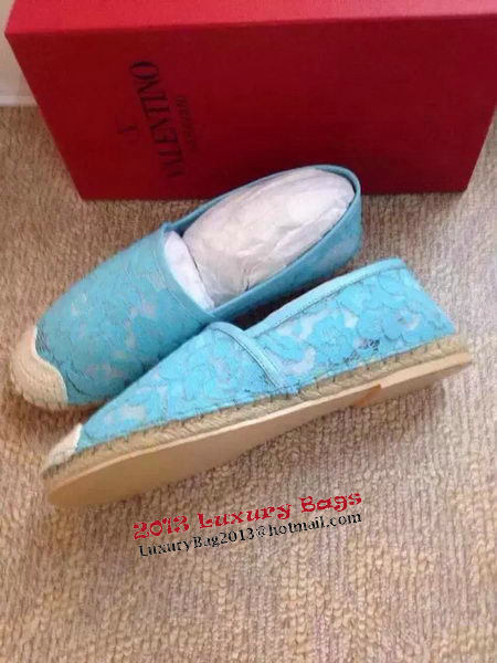 Valentino Casual Shoes Lace VT546 Light Blue