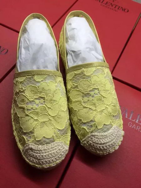 Valentino Casual Shoes Lace VT546 Yellow