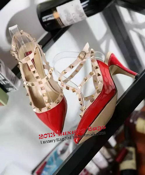 Valentino Patent Leather Pump VT488 Red