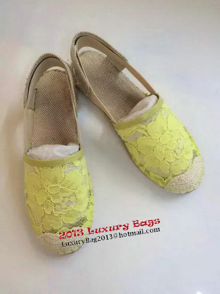 Valentino Sandals Lace VT541 Yellow