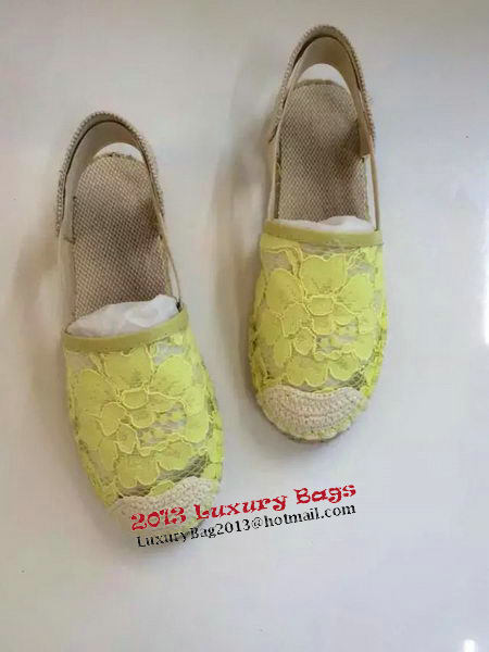 Valentino Sandals Lace VT541 Yellow