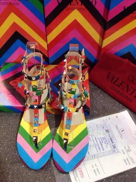 Valentino Sandals Leather VT424 Multicolour